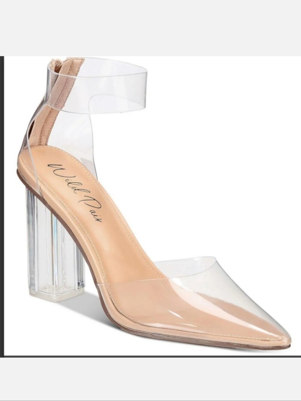Wild Pair Transparent Heels